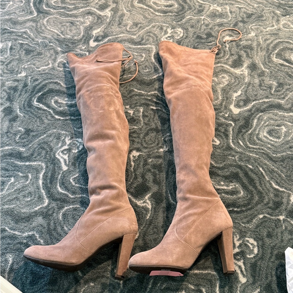 Tan Over-the-Knee Boots